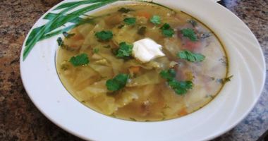 Рецепт Щей из свежей капусты со свининой