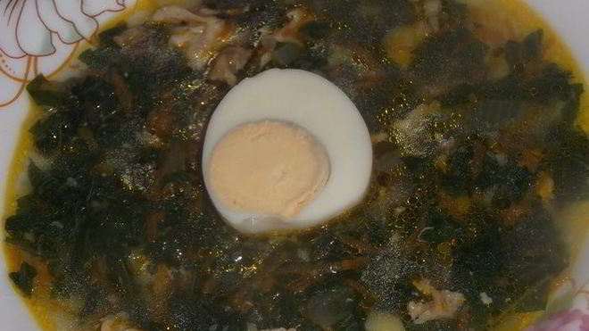 Рецепт щей крапивных