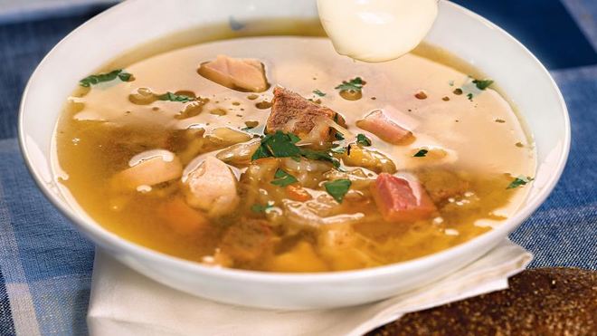 Рецепт щей петровских из квашеной капусты