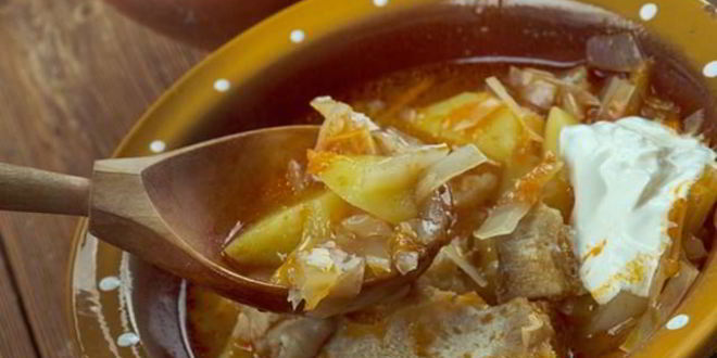 Рецепт Щей по-уральски из квашеной капусты