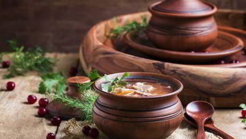 Рецепт Щей с брусникой