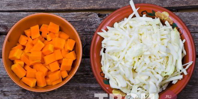 Рецепт щей с фасолью