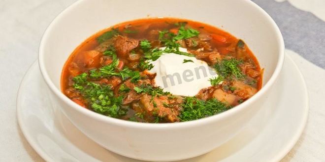 Рецепт Щей с говядиной в мультиварке