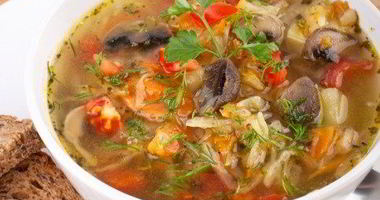 Рецепт Щей с грибами по-монастырски