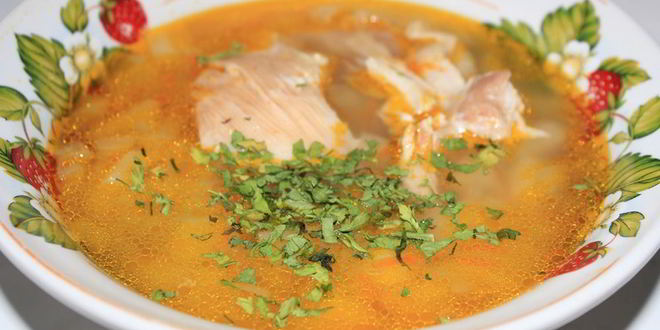 Рецепт Щей с курицей по-деревенски