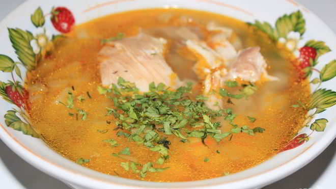 Рецепт щей с курицей по-деревенски