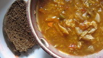 Рецепт Щей с уткой