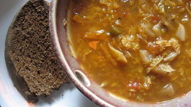 Рецепт щей с уткой