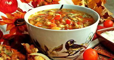 Рецепт Щей Сборных с фасолью и фрикадельками