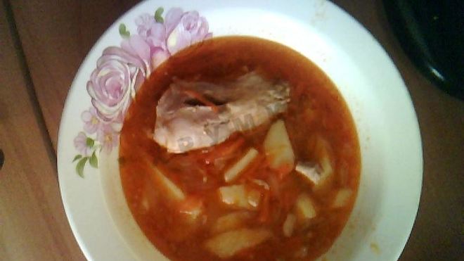 Рецепт супа щи из квашеной капусты с мясом