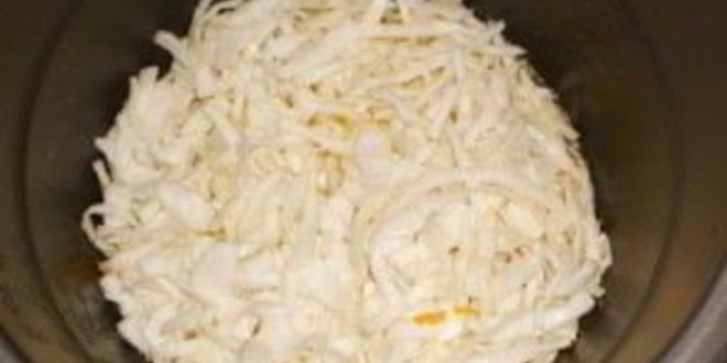 Рецепт вегетарианских щей в мультиварке