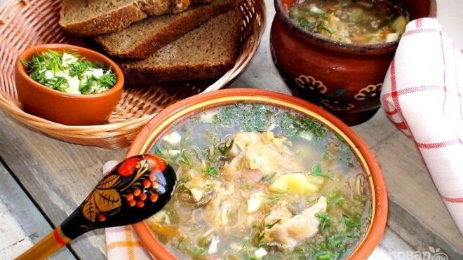 Рецепт вкусных щей из квашеной капусты