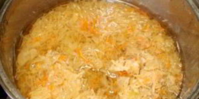 Рецепт вкусных щей из квашеной капусты