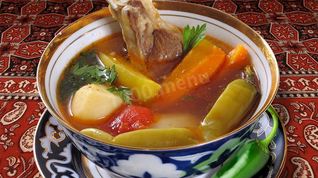 Рецепт Классической шурпы из говядины