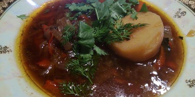 Рецепт коурмы-шурпы