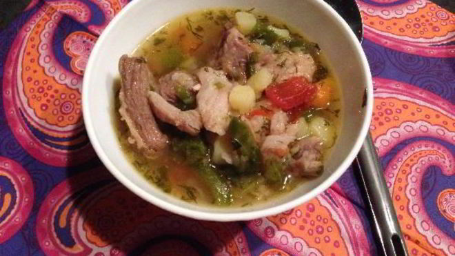 Рецепт ленивой шурпы