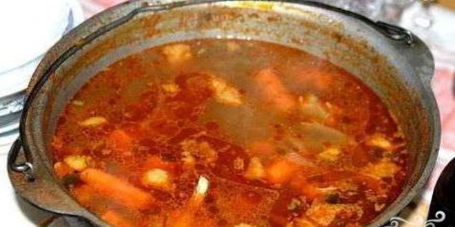 Рецепт Шурпы из баранины с нутом