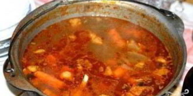 Рецепт шурпы из баранины с нутом