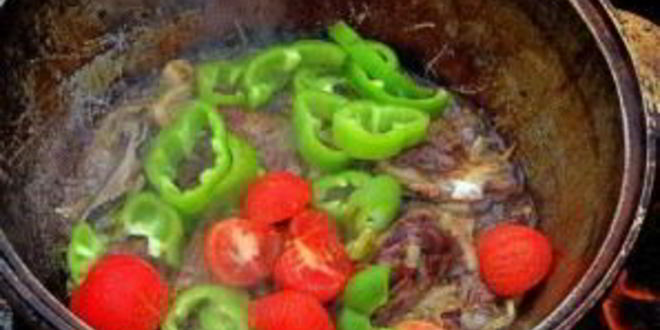 Рецепт шурпы из баранины в казане