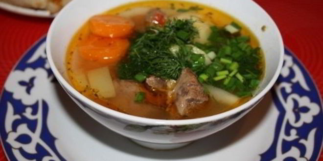 Рецепт Шурпы из баранины в мультиварке