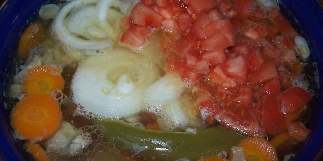 Рецепт шурпы из баранины