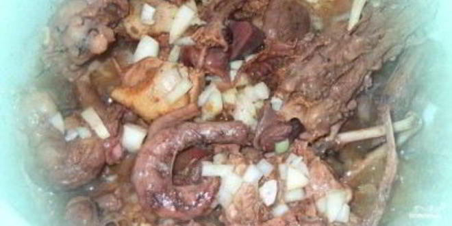 Рецепт шурпы из дичи