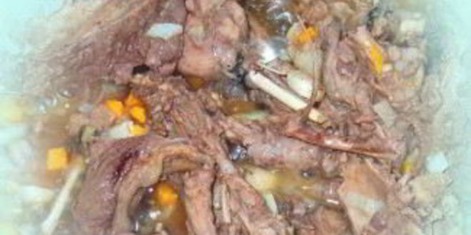 Рецепт шурпы из дичи