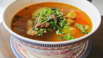 Рецепт Шурпы из дикой утки