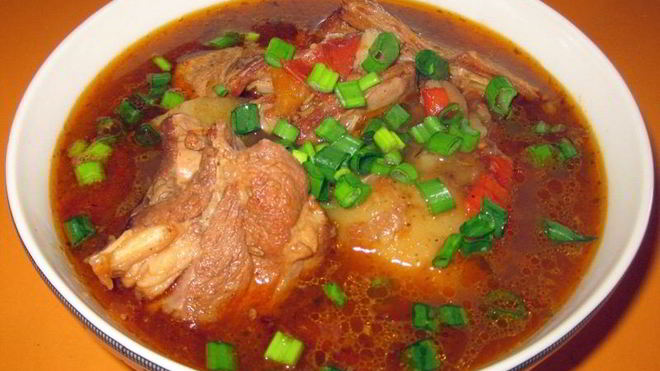 Рецепт шурпы из свиных ребрышек