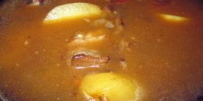 Рецепт шурпы из свиных ребрышек