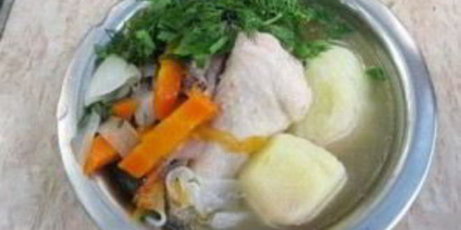 Рецепт шурпы из утки на костре