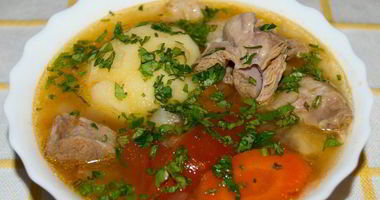 Рецепт Шурпы кайнатма