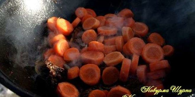 Рецепт шурпы ковурма