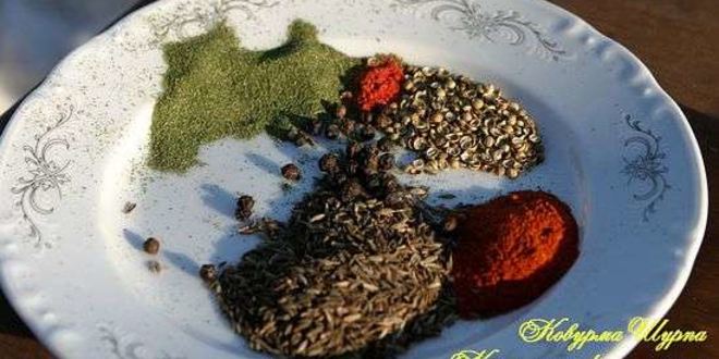 Рецепт шурпы ковурма