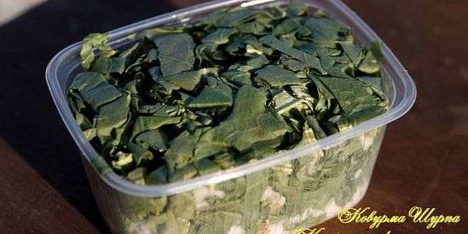 Рецепт шурпы ковурма