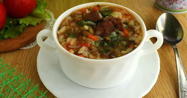 Рецепт Шурпы-маша