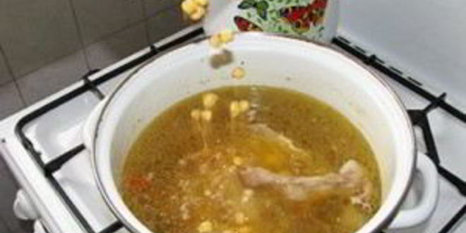 Рецепт шурпы с нутом