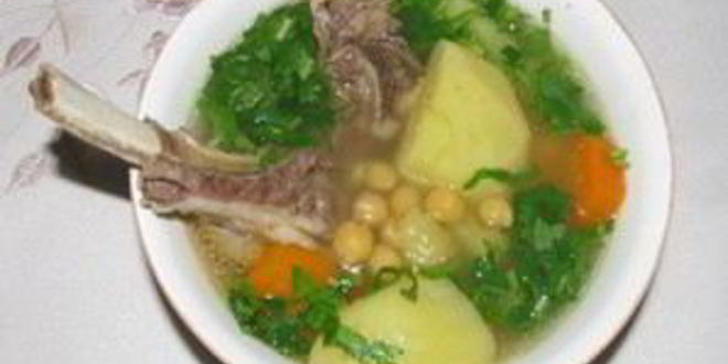 Рецепт шурпы с нутом