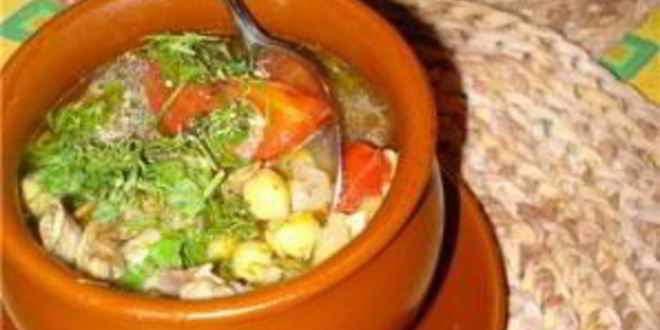 Рецепт шурпы в горшочках