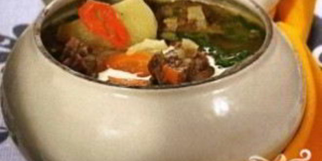 Рецепт шурпы в горшочке