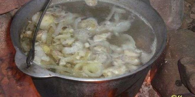 Рецепт шурпы в котле