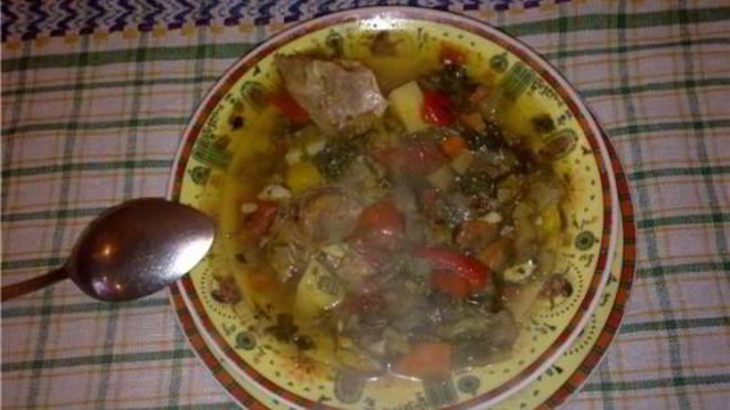 Рецепт шурпы в мультиварке