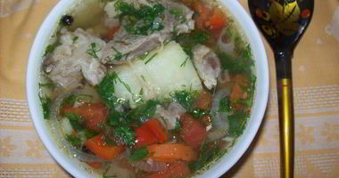 Рецепт Супа шурпа из баранины