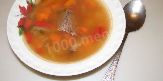 Рецепт Супа Шурпа из говядины с картошкой