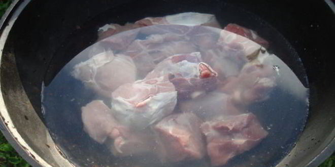 Рецепт узбекской шурпы из баранины