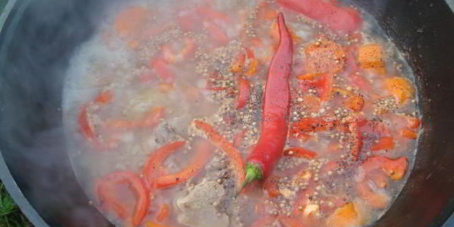 Рецепт узбекской шурпы из баранины