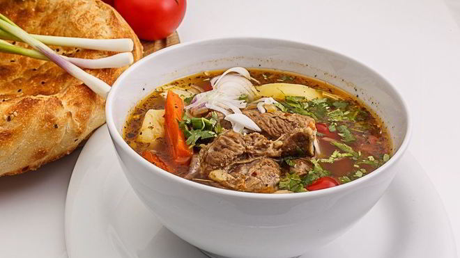 Рецепт узбекской шурпы из говядины