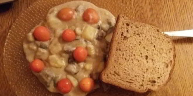 Рецепт Грибной солянки с картошкой и сметаной