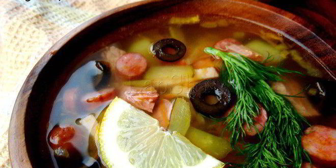 Рецепт любимой солянки моего мужа