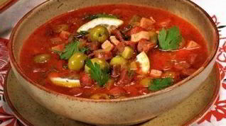 Рецепт Мясной солянки в мультиварке